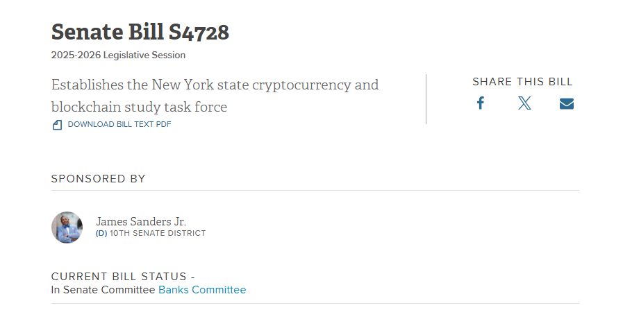 Crypto Process Drive Invoice Hits New York Senate—What’s at Stake? Crypto Process Drive Invoice Hits New York Senate—What’s at Stake?